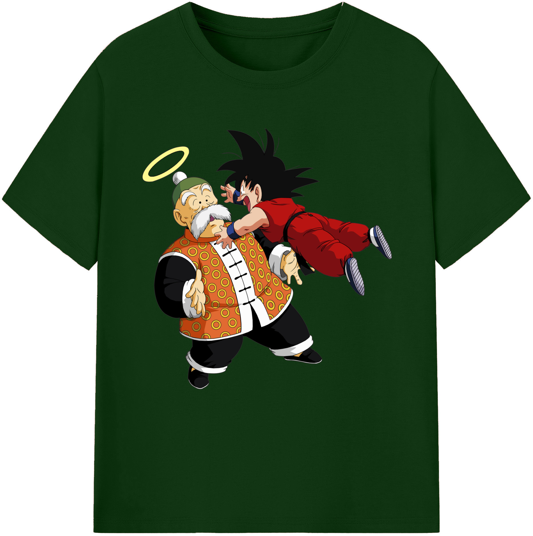 （画像用） ドラゴンボール 孫悟空（そん ごくう）Son Goku カカロット DRAGON BALL Kakarotto 綿100％半袖Tシャツ（フロントプリント）